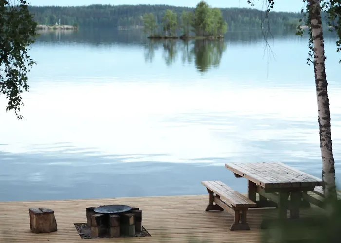 Cozy 4br Lakeside With Sauna & Outdoor Grill Appartement Lahti
